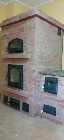 Soba în clopot cu plita .